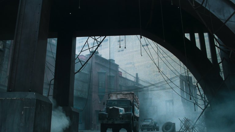 Screen capture from The Heroic Trio / Executioners