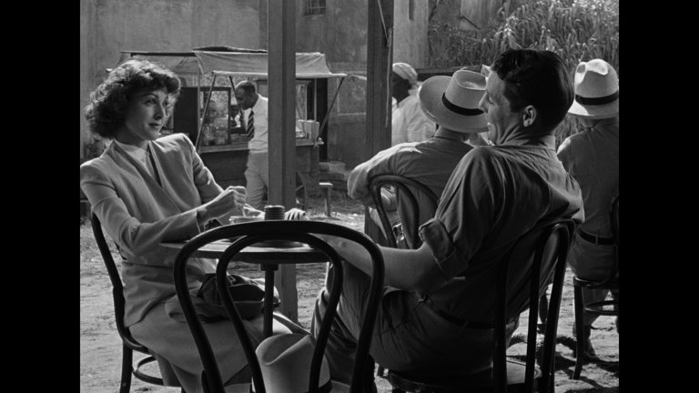 Screen capture from I Walked with a Zombie / The Seventh Victim: Produced by Val Lewton