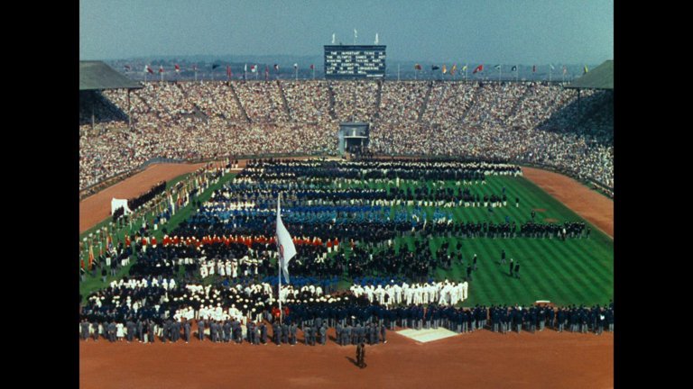 Screen capture from 100 Years of Olympic Films