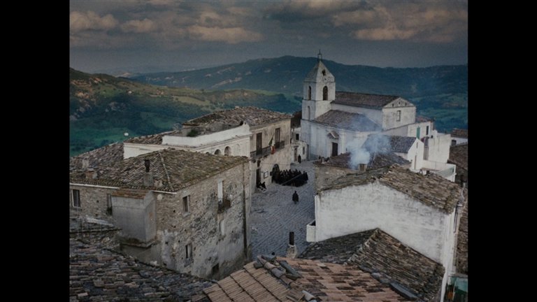 Screen capture from Christ Stopped at Eboli