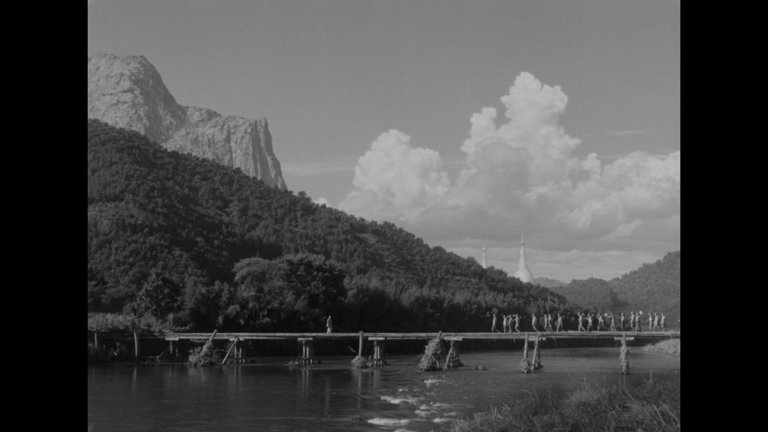 Screen capture from The Burmese Harp