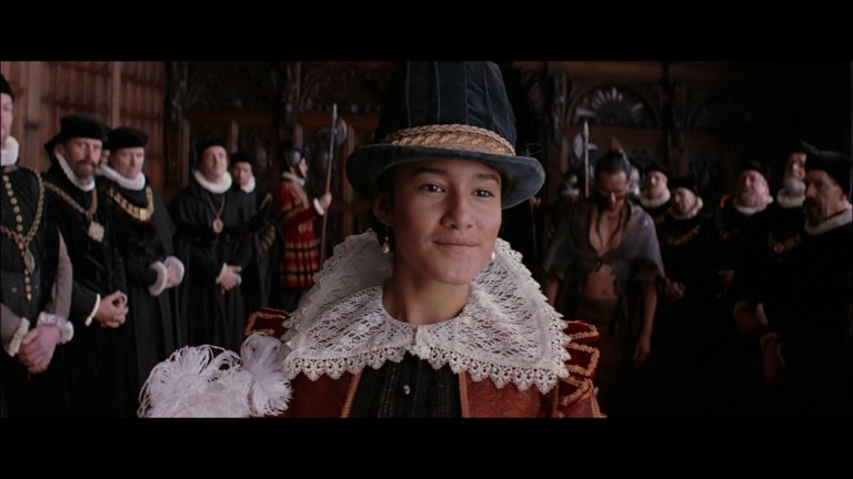 Screen capture from The New World