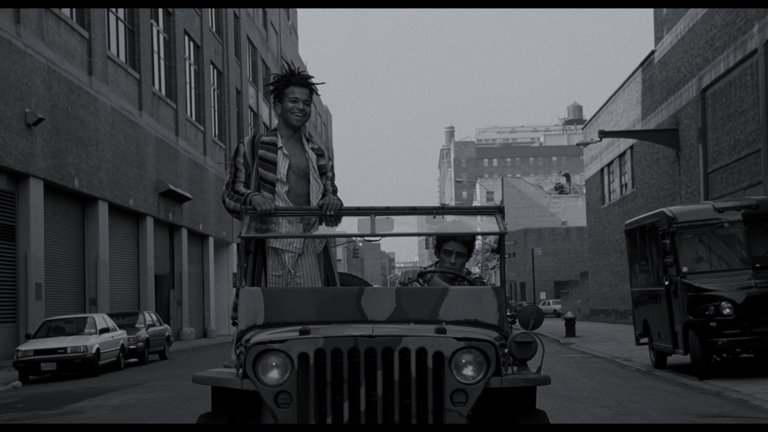 Screen capture from Basquiat