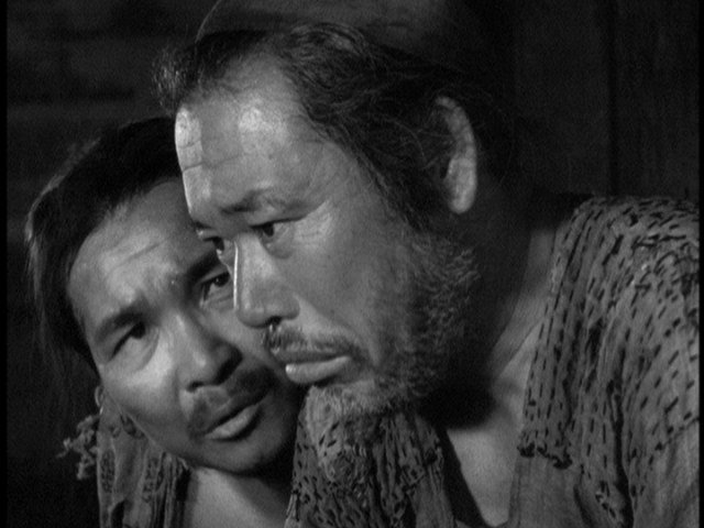 Screen capture from Rashomon