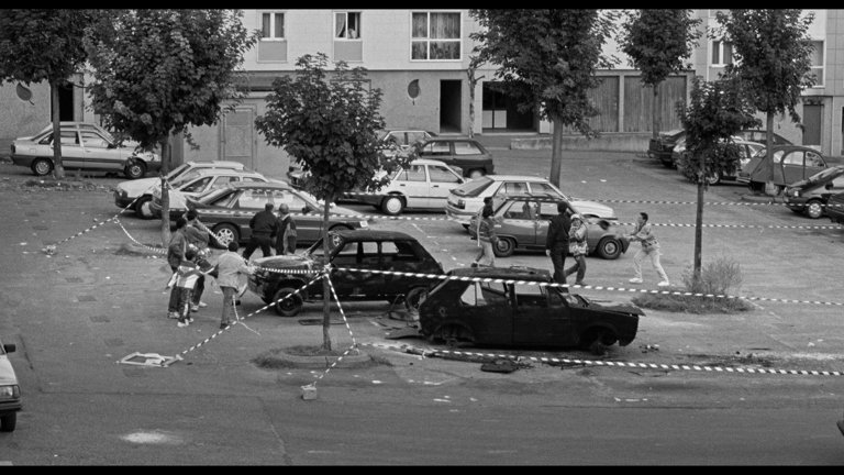Screen capture from La haine