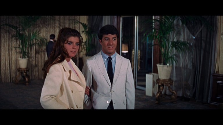 Screen capture from The Graduate
