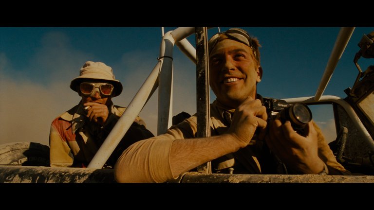 Screen capture from Fear and Loathing in Las Vegas