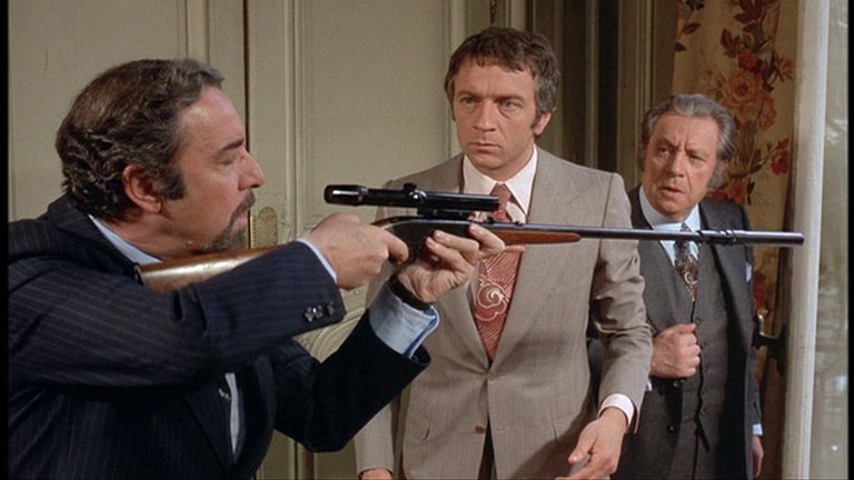 Screen capture from The Discreet Charm of the Bourgeoisie