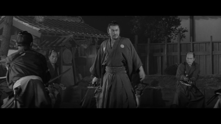Screen capture from Sanjuro