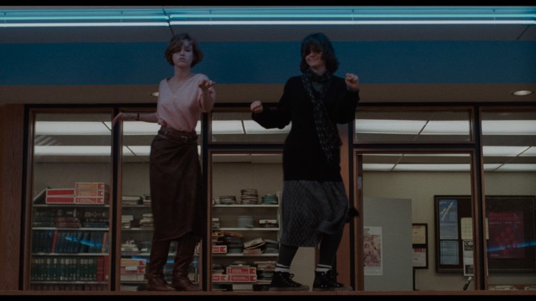 Screen capture from The Breakfast Club