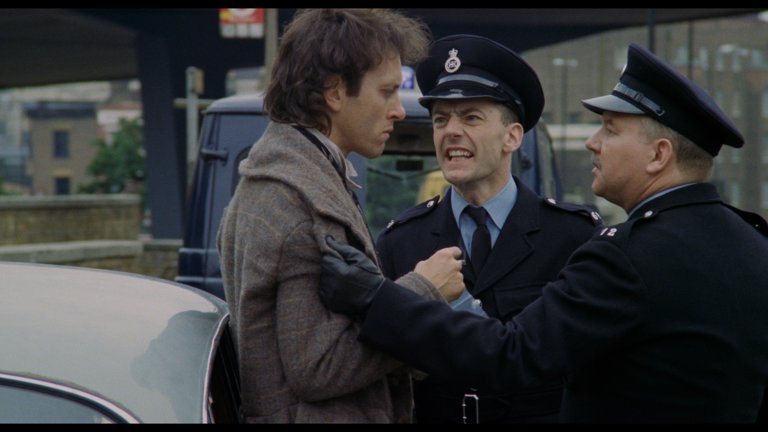 Screen capture from Withnail and I
