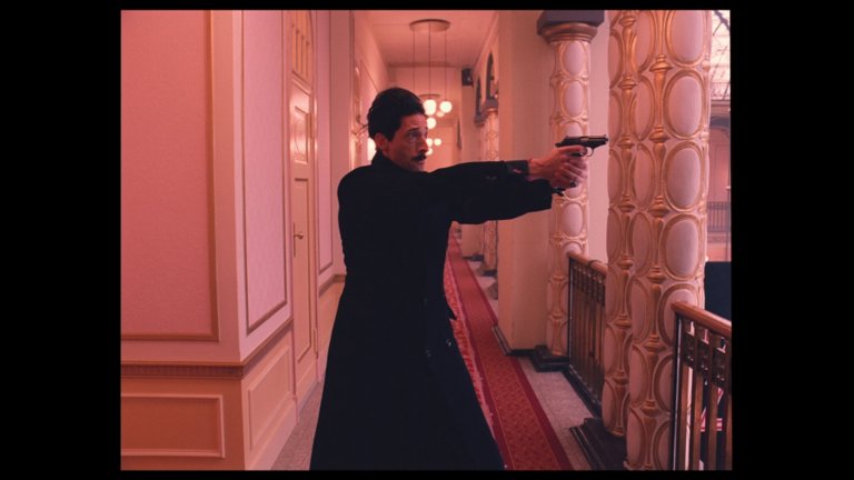 Screen capture from The Grand Budapest Hotel