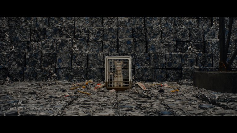 Screen capture from Isle of Dogs