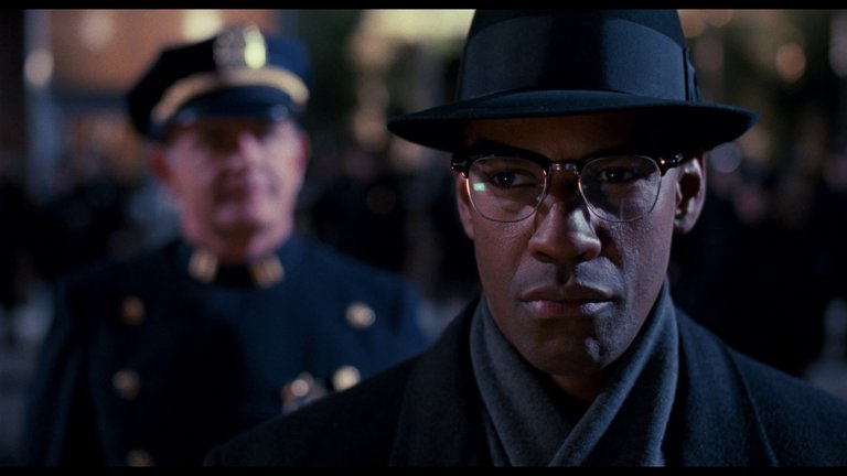 Screen capture from Malcolm X
