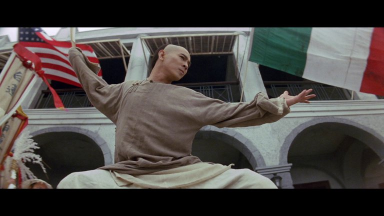 Screen capture from Once Upon a Time in China: The Complete Films