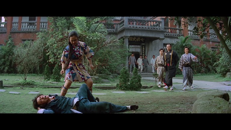 Screen capture from New Fist of Fury