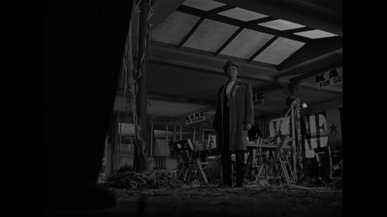Screen capture from Citizen Kane