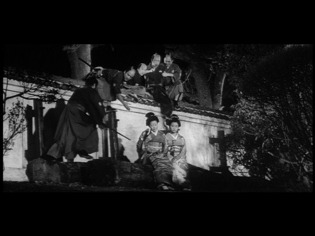 Screen capture from Sanjuro
