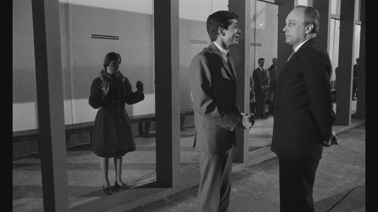 Screen capture from The Trial