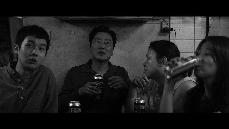 Screen capture from Parasite