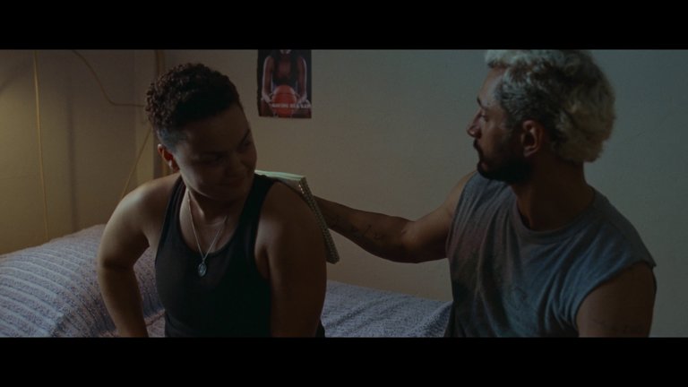 Screen capture from Sound of Metal