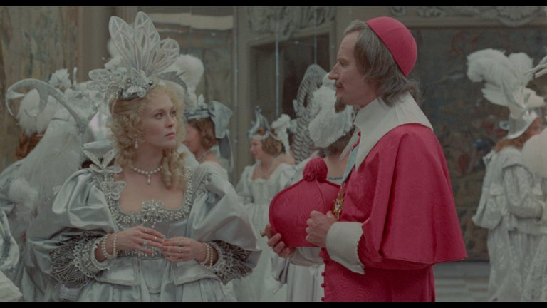 Screen capture from The Three Musketeers / The Four Musketeers: Two Films by Richard Lester
