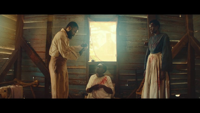 Screen capture from The Underground Railroad