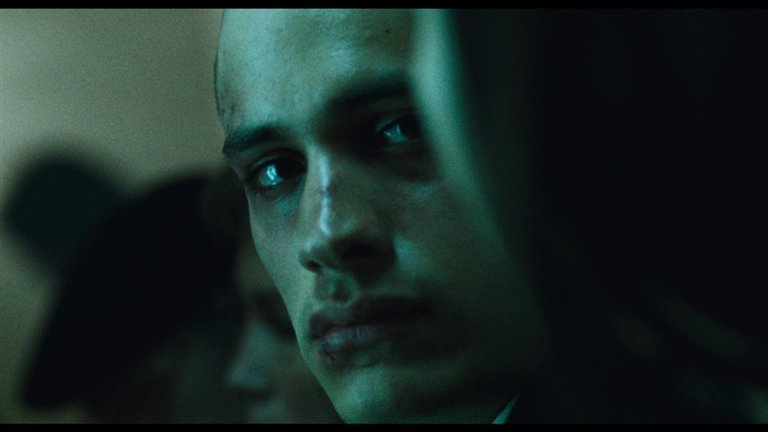 Screen capture from Amores perros