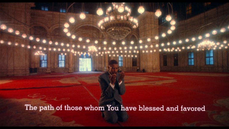 Screen capture from Malcolm X