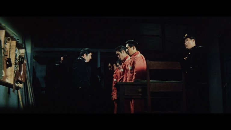 Screen capture from Eighteen Years in Prison