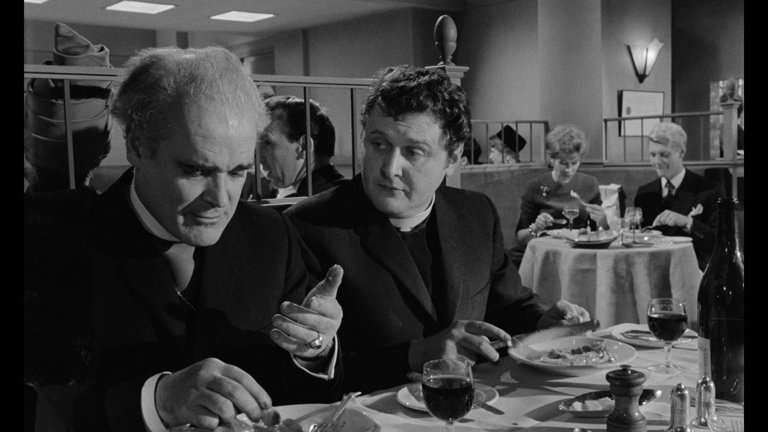 Screen capture from The Servant
