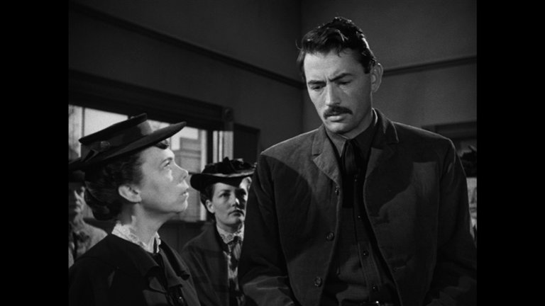 Screen capture from The Gunfighter