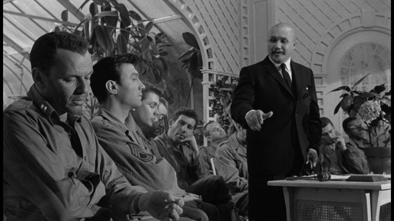 Screen capture from The Manchurian Candidate