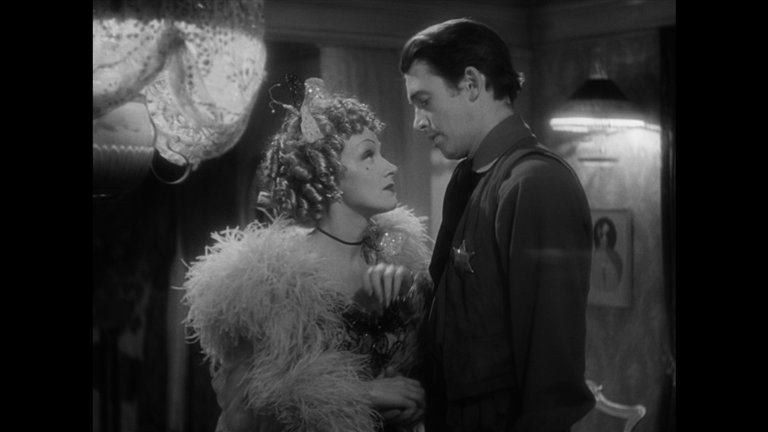 Screen capture from Destry Rides Again