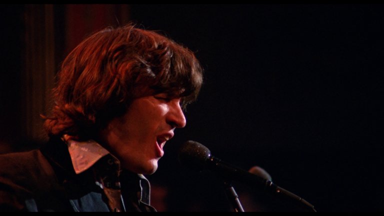 Screen capture from The Last Waltz