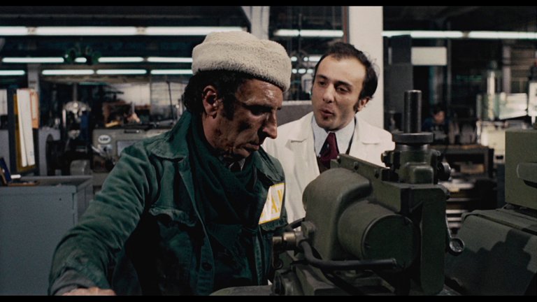 Screen capture from The Working Class Goes to Heaven