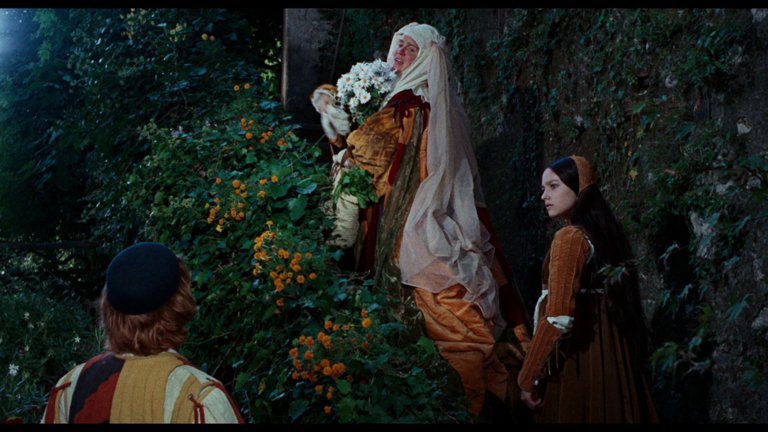 Screen capture from Romeo and Juliet