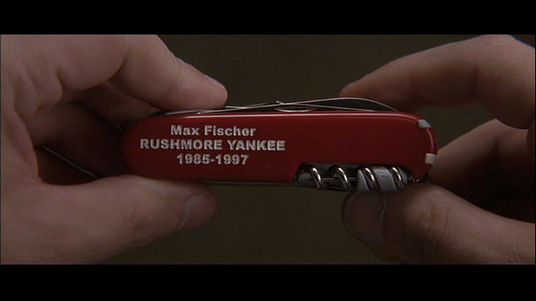 Screen capture from Rushmore