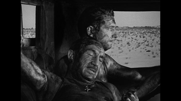 Screen capture from The Wages of Fear