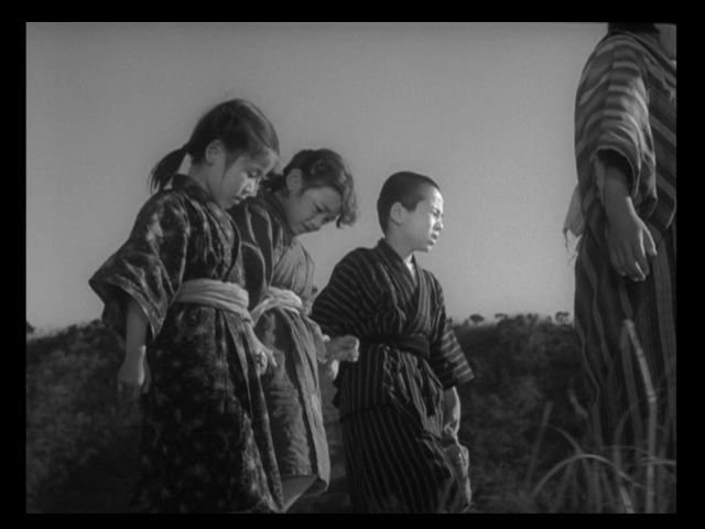 Screen capture from Twenty-Four Eyes