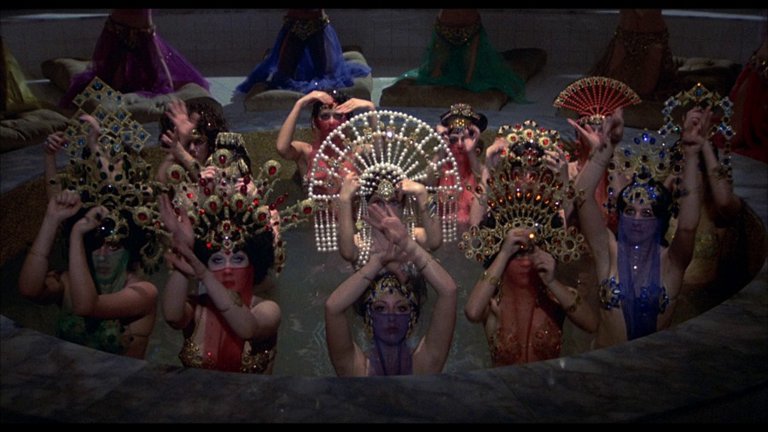 Screen capture from Amarcord