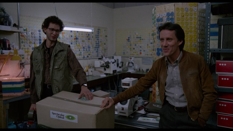 Screen capture from Videodrome