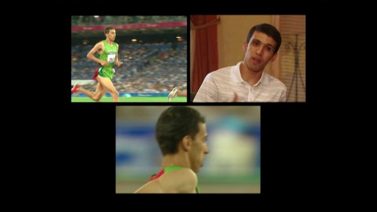 Screen capture from 100 Years of Olympic Films