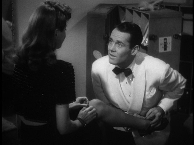 Screen capture from The Lady Eve