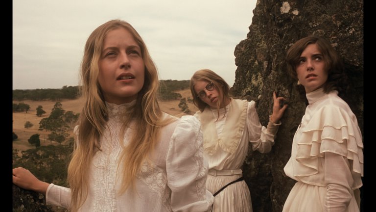 Screen capture from Picnic at Hanging Rock