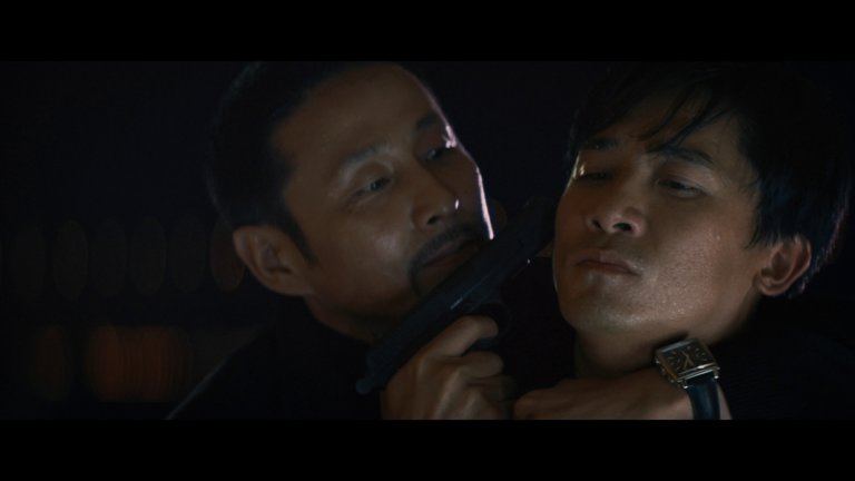 Screen capture from The Infernal Affairs Trilogy