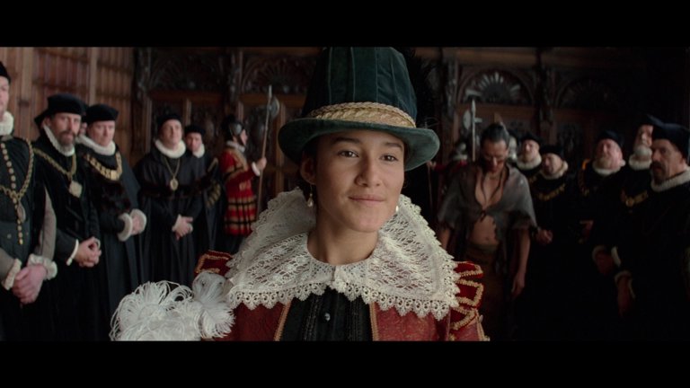 Screen capture from The New World