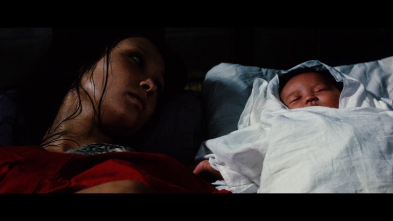 Screen capture from The Complete Lady Snowblood