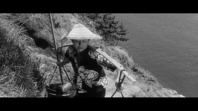 Screen capture from The Naked Island