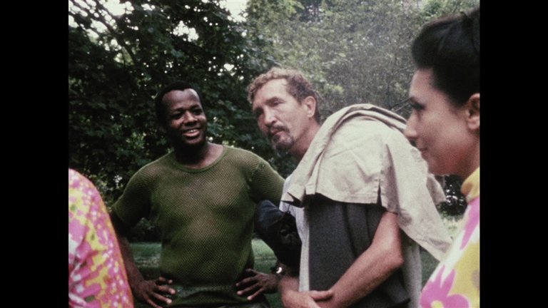 Screen capture from Symbiopsychotaxiplasm: Two Takes by William Greaves